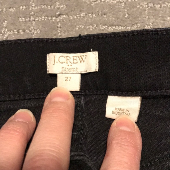 J Crew stretch black jeans - Picture 6 of 7